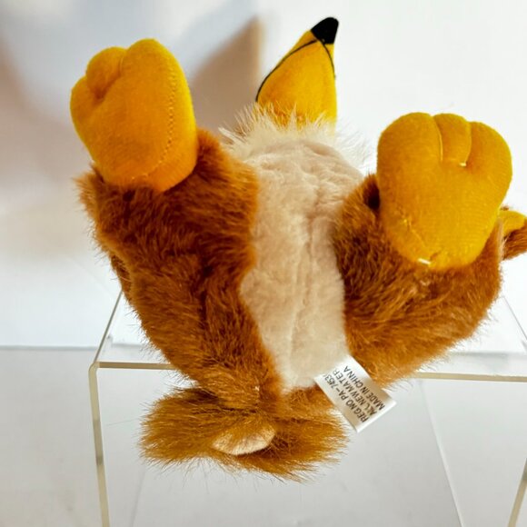 Vtg Pizzazz King Plush Vulture Brown Tan Stuffed animal RARE - Picture 7 of 13